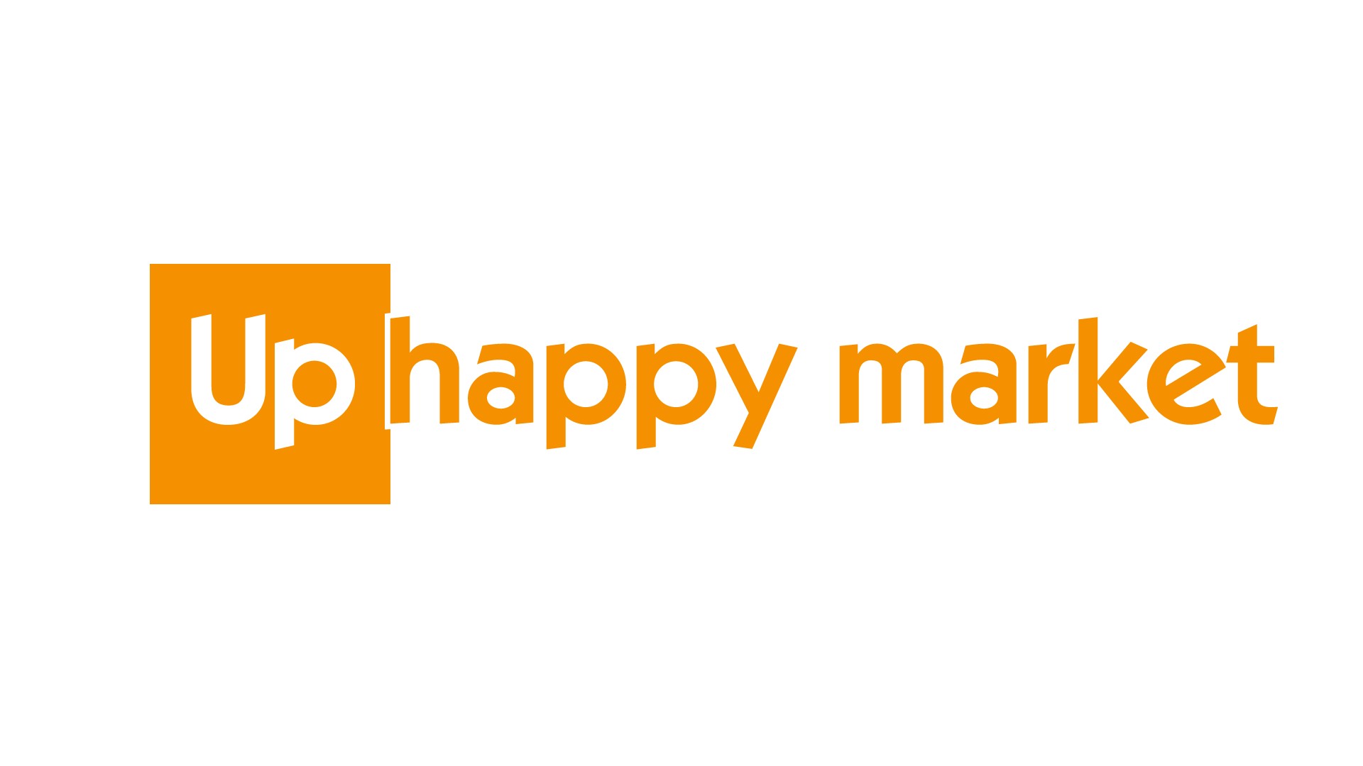 Up happy market logo